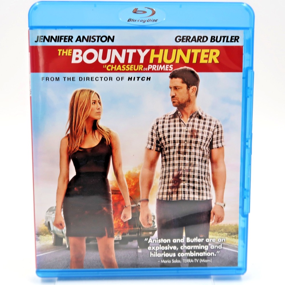 The Bounty Hunter Blu-ray 2010 Sony Pictures Jennifer Aniston Gerard Butler PG